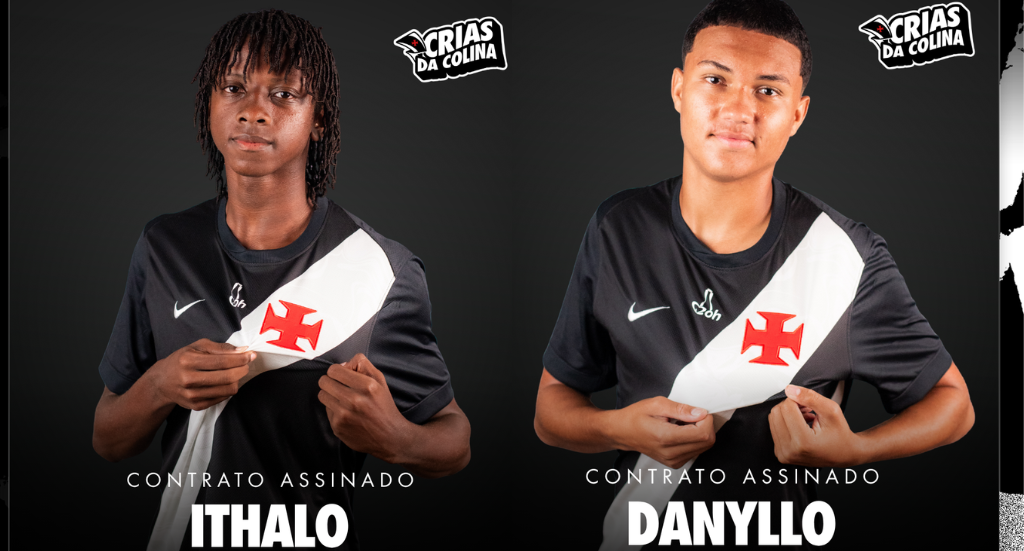 Site oficial: Vasco assina contrato de formação com jogadores do Sub-16